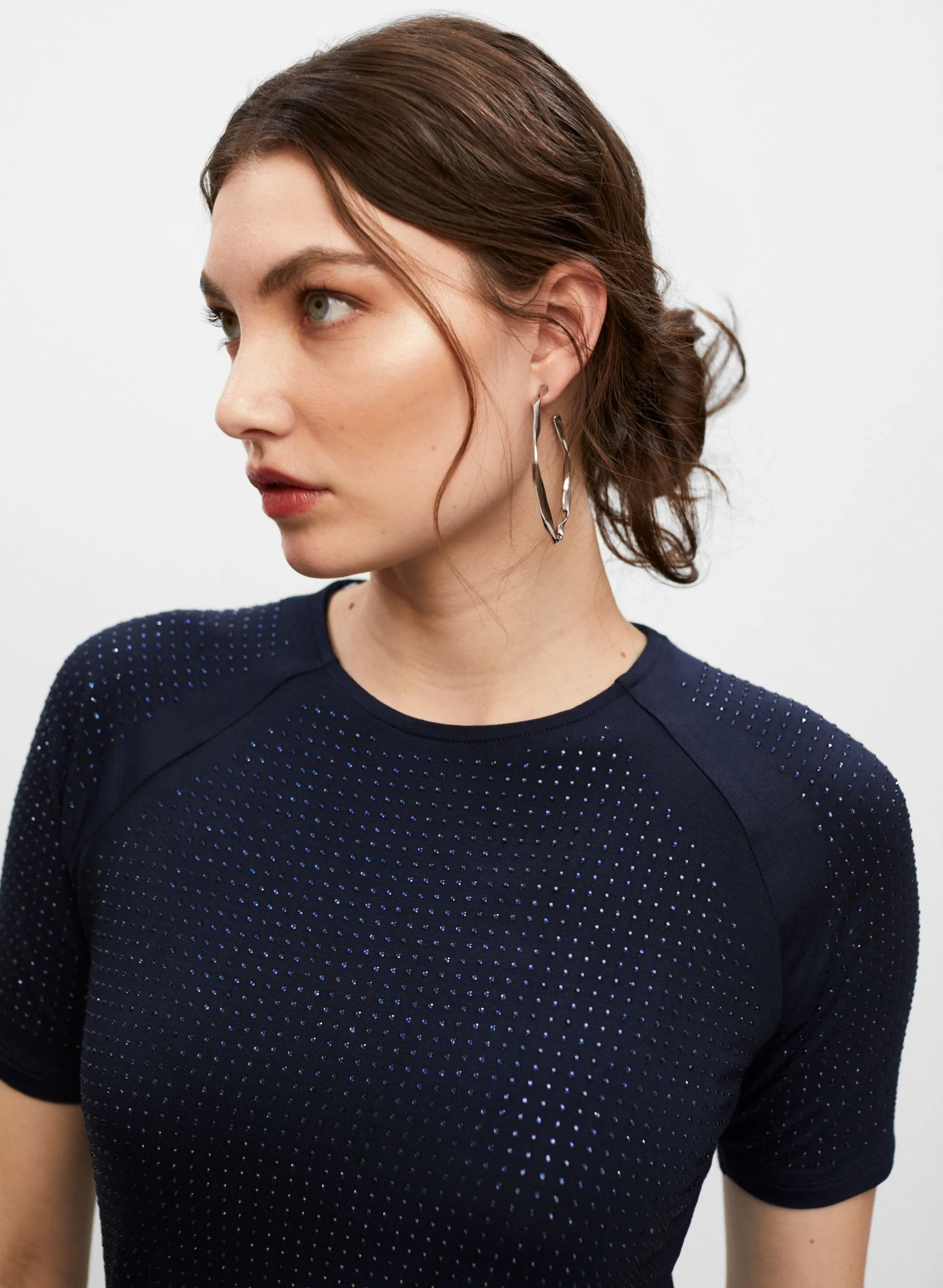 Studded Short Sleeve Tee sold by Melanie Lyne product image thumbnail 2