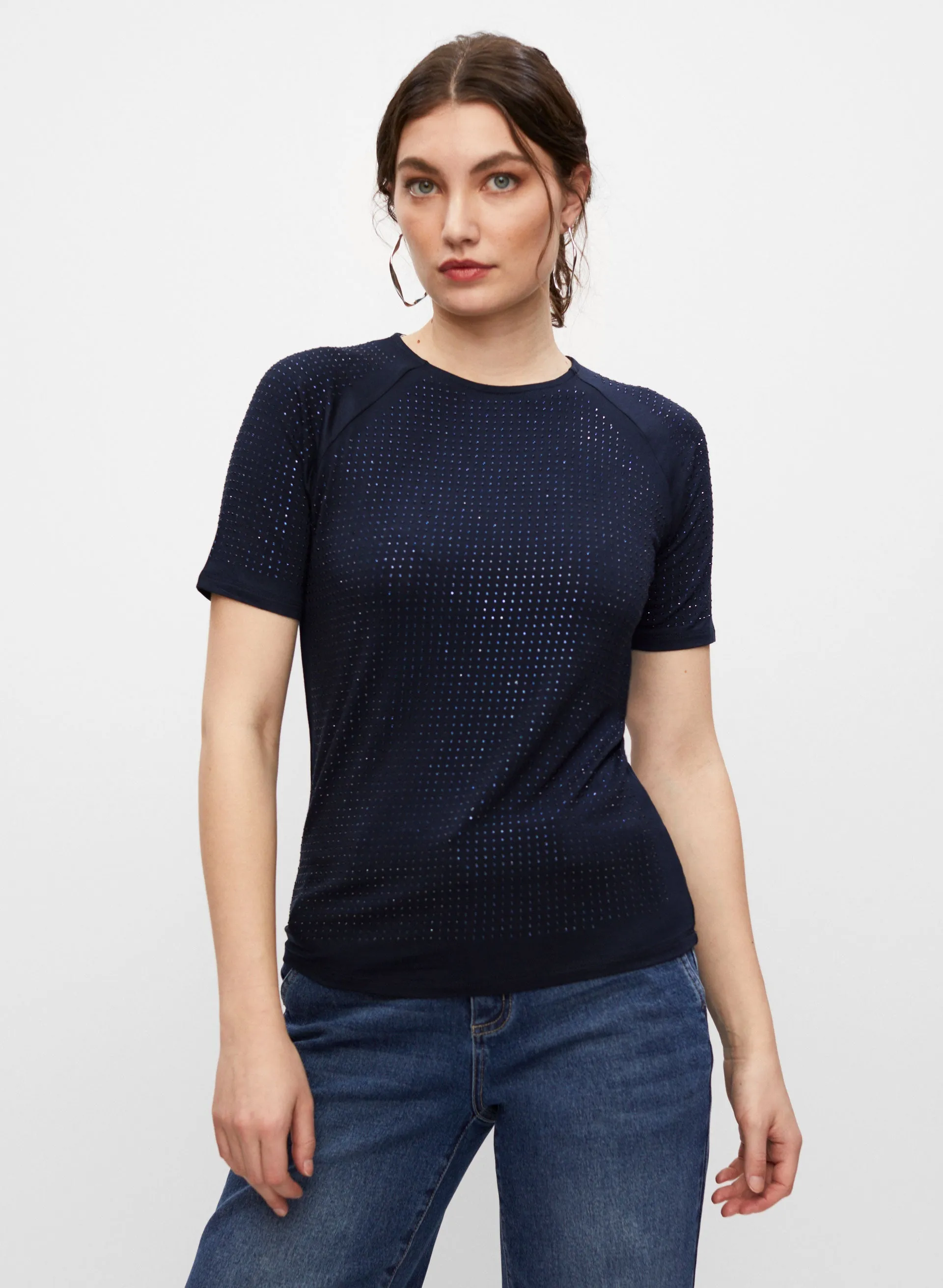 Studded Short Sleeve Tee sold by Melanie Lyne product image thumbnail 5