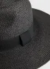 Ribbon Trim Straw Hat sold by Melanie Lyne