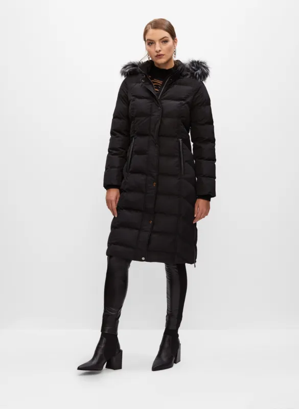 Vegan Down Quilted Coat sold by Melanie Lyne