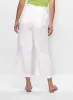 Linen-Blend Cropped Pants sold by Melanie Lyne