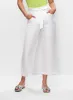 Linen-Blend Cropped Pants sold by Melanie Lyne