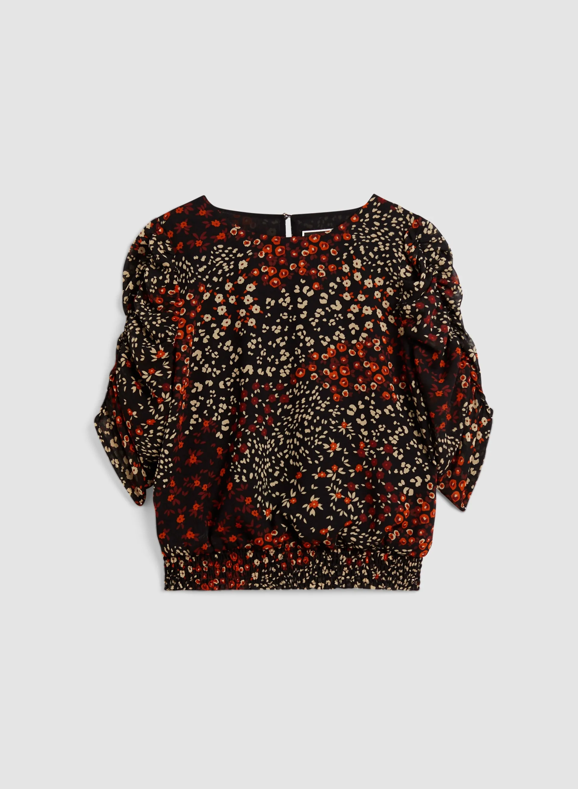 Floral Print Blouse sold by Melanie Lyne product image thumbnail 5