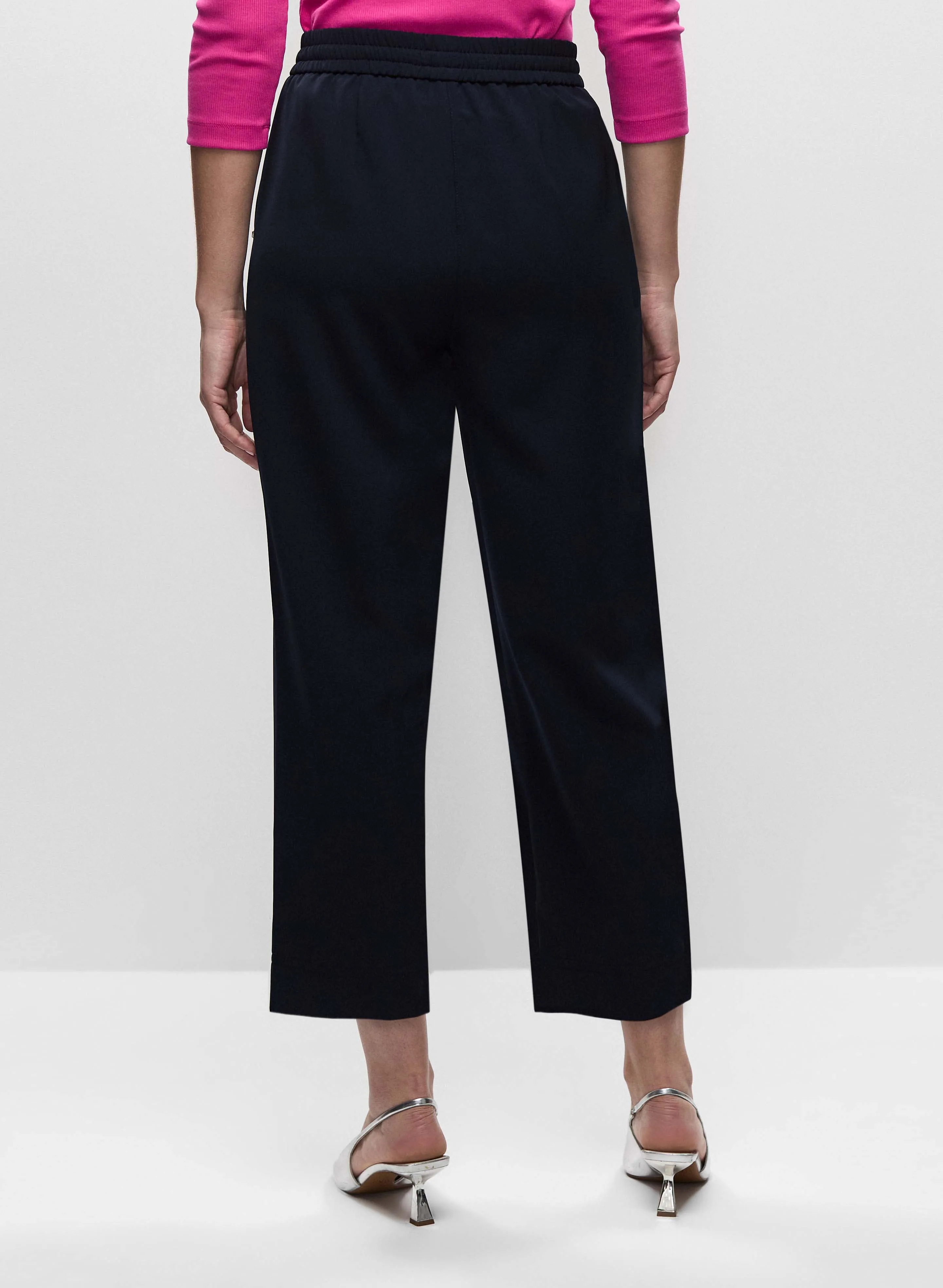 Drawstring Waist Pull-On Capris sold by Melanie Lyne product image thumbnail 2