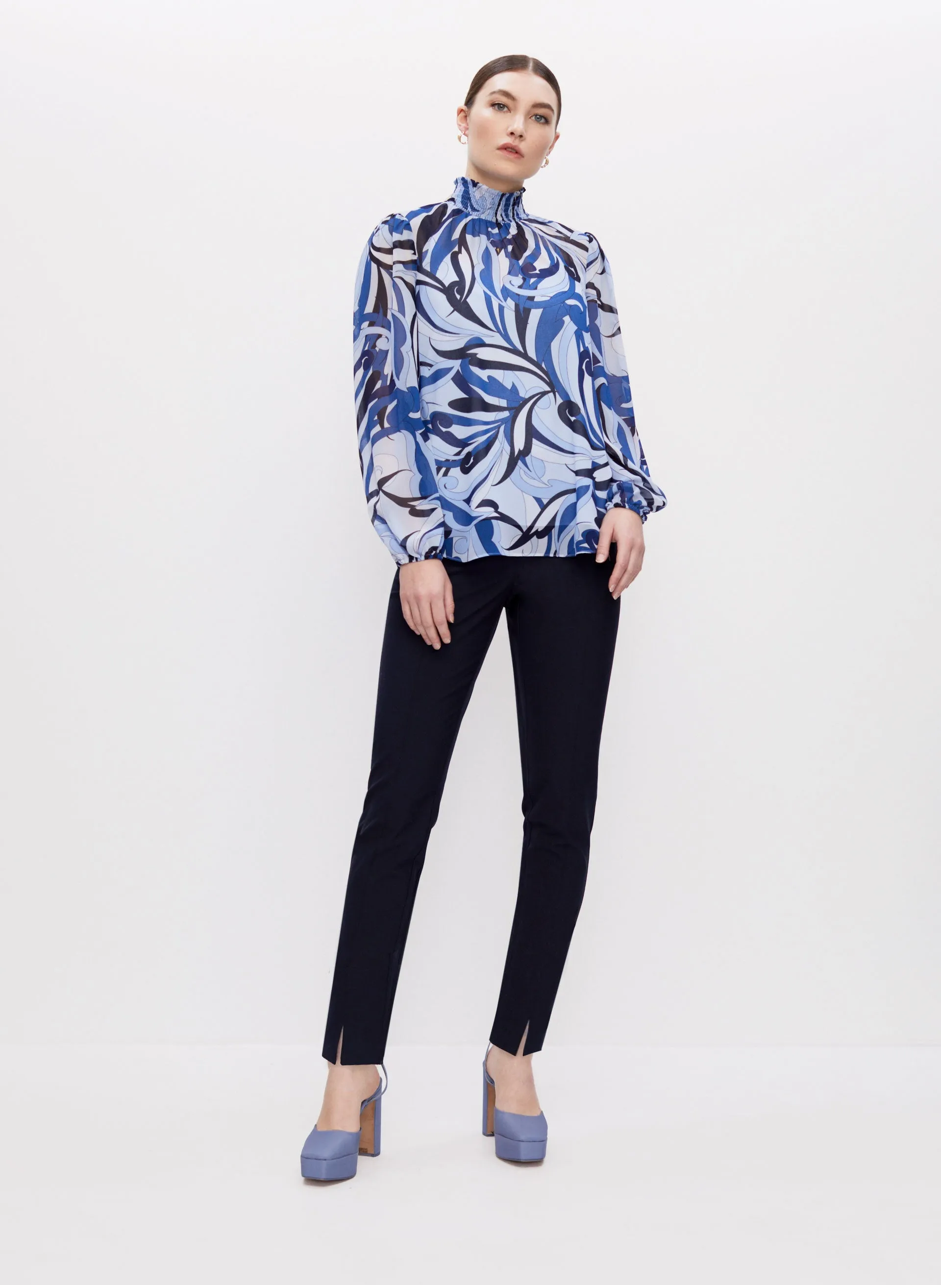 Amber Slim Leg Ankle Pants sold by Melanie Lyne product image thumbnail 3