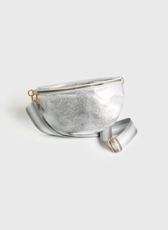 Metallic Sling Bag sold by Melanie Lyne