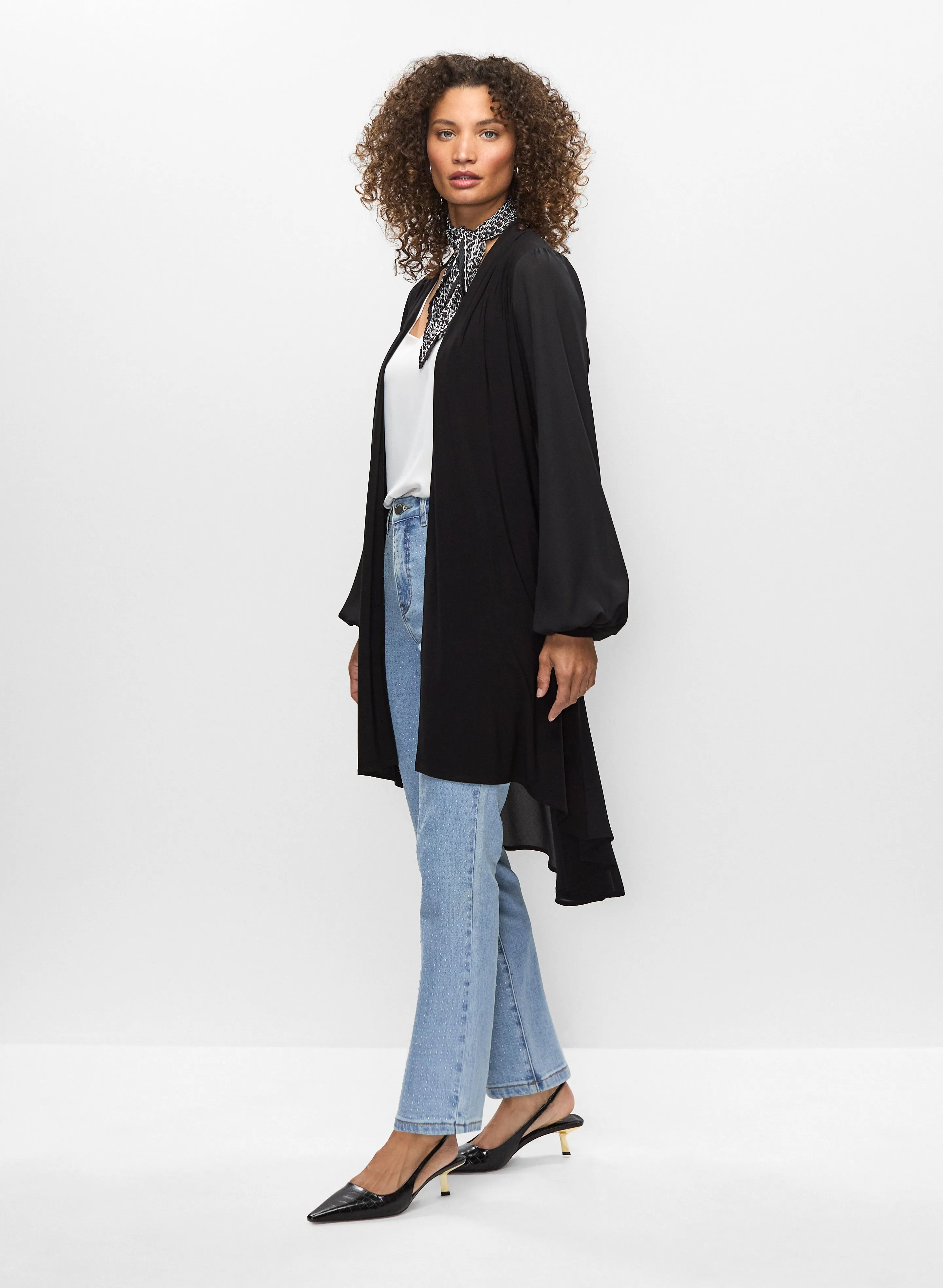 Asymmetric Open Front Top sold by Melanie Lyne product image thumbnail 5