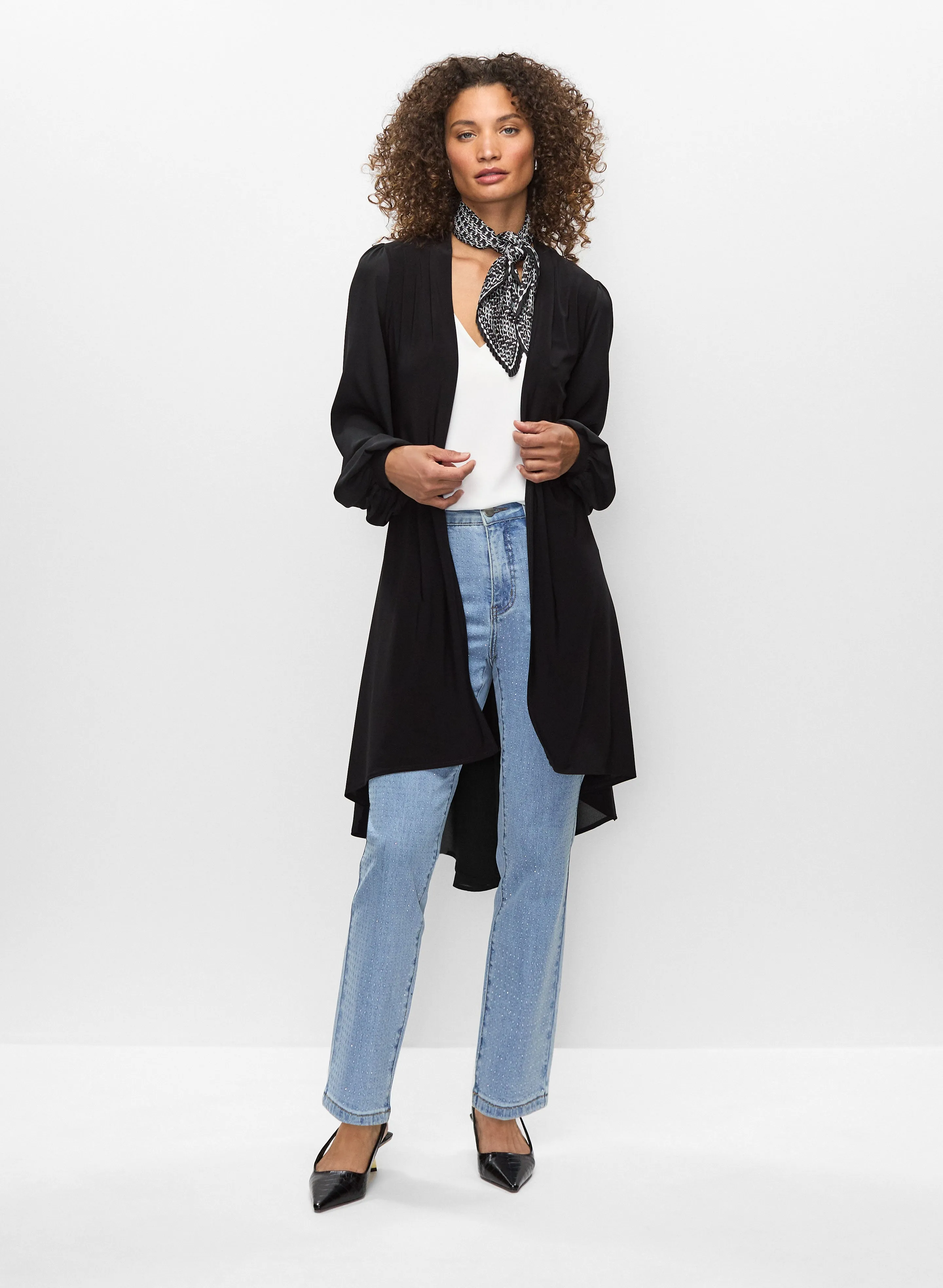 Asymmetric Open Front Top sold by Melanie Lyne product image thumbnail 3