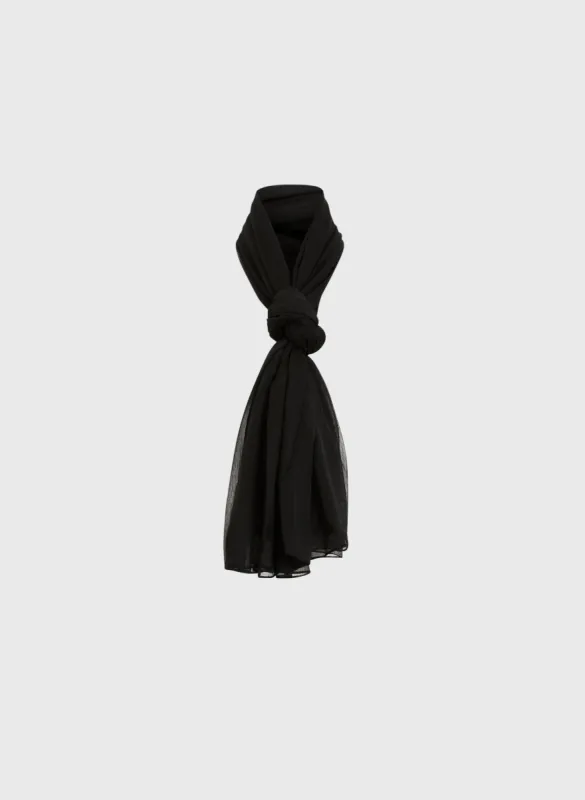 Rectangular Textured Crepe Scarf sold by Melanie Lyne
