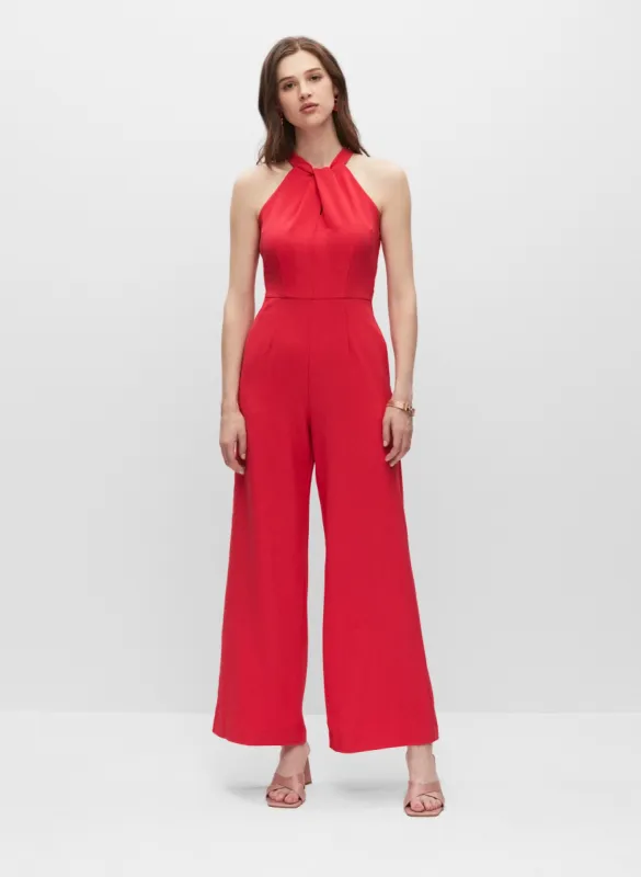 Twist Neck Jumpsuit sold by Melanie Lyne