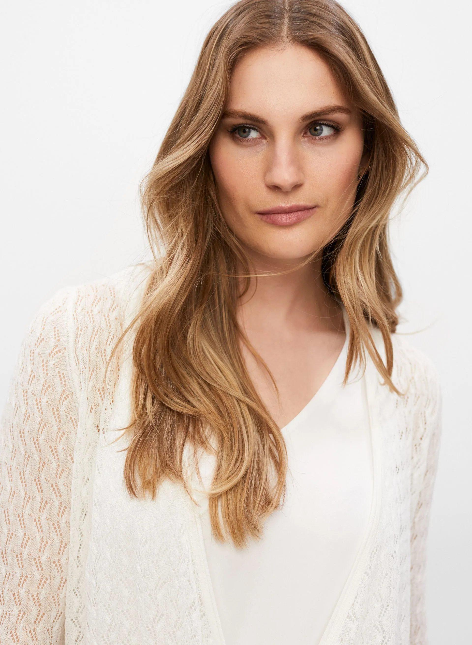 Open Front Knit Cardigan sold by Melanie Lyne product image thumbnail 2