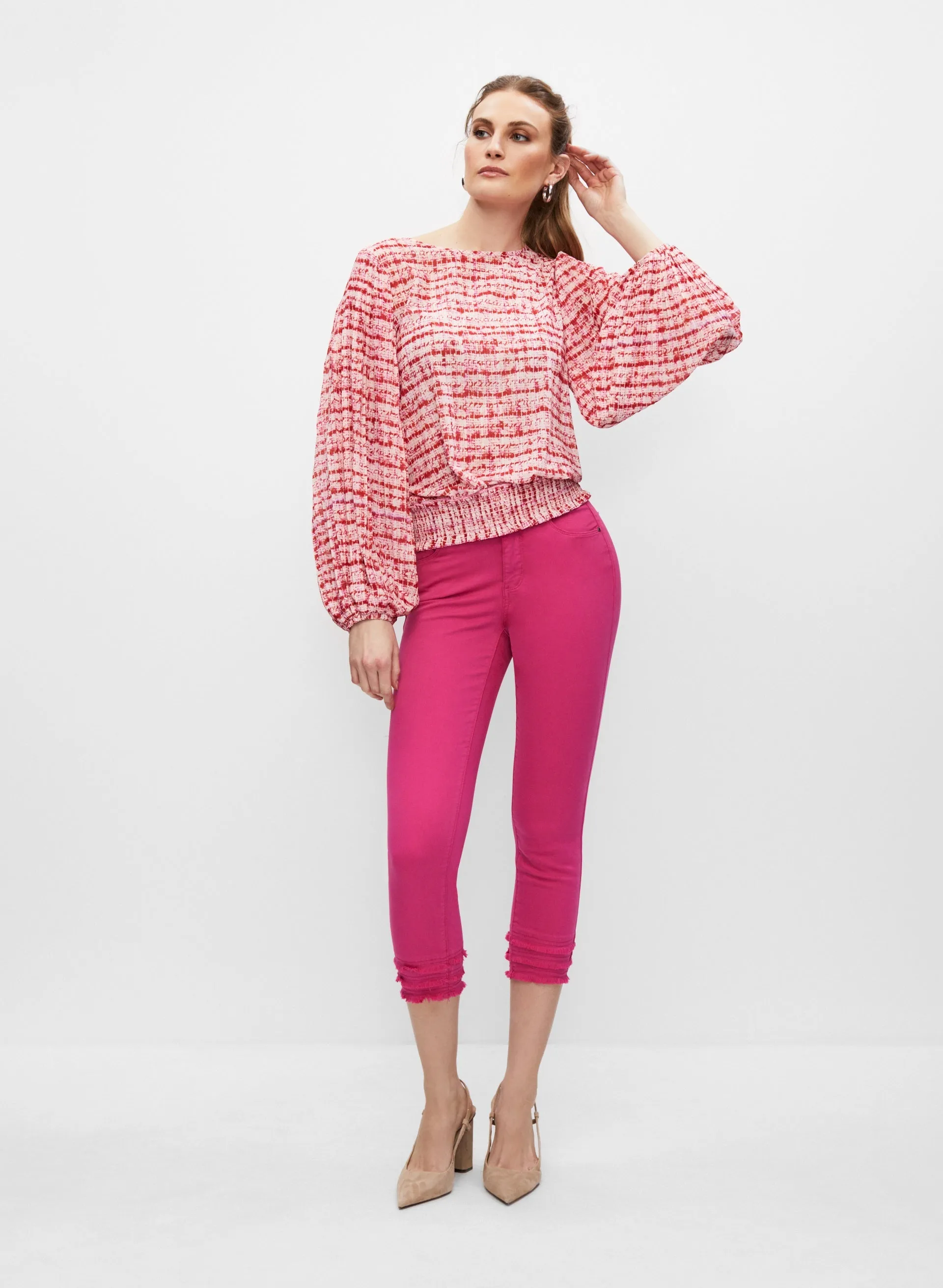 Frank Lyman - Ruffle Hem Jeans sold by Melanie Lyne product image thumbnail 3