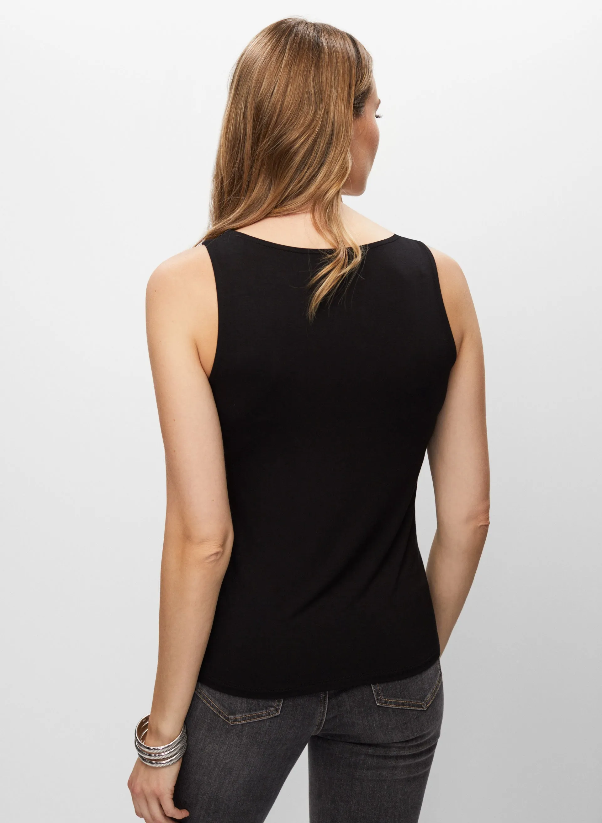 Pearl Detail Tank Top sold by Melanie Lyne product image thumbnail 4