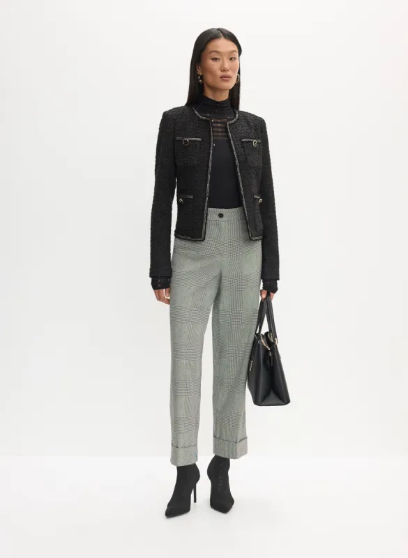 Bouclé Jacket & Giselle Cut Pants sold by Melanie Lyne