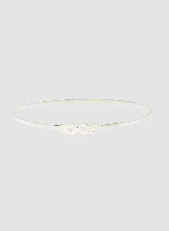 Stretch Statement Buckle Chain Belt sold by Melanie Lyne