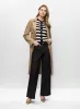 Faux Suede Trench Coat sold by Melanie Lyne