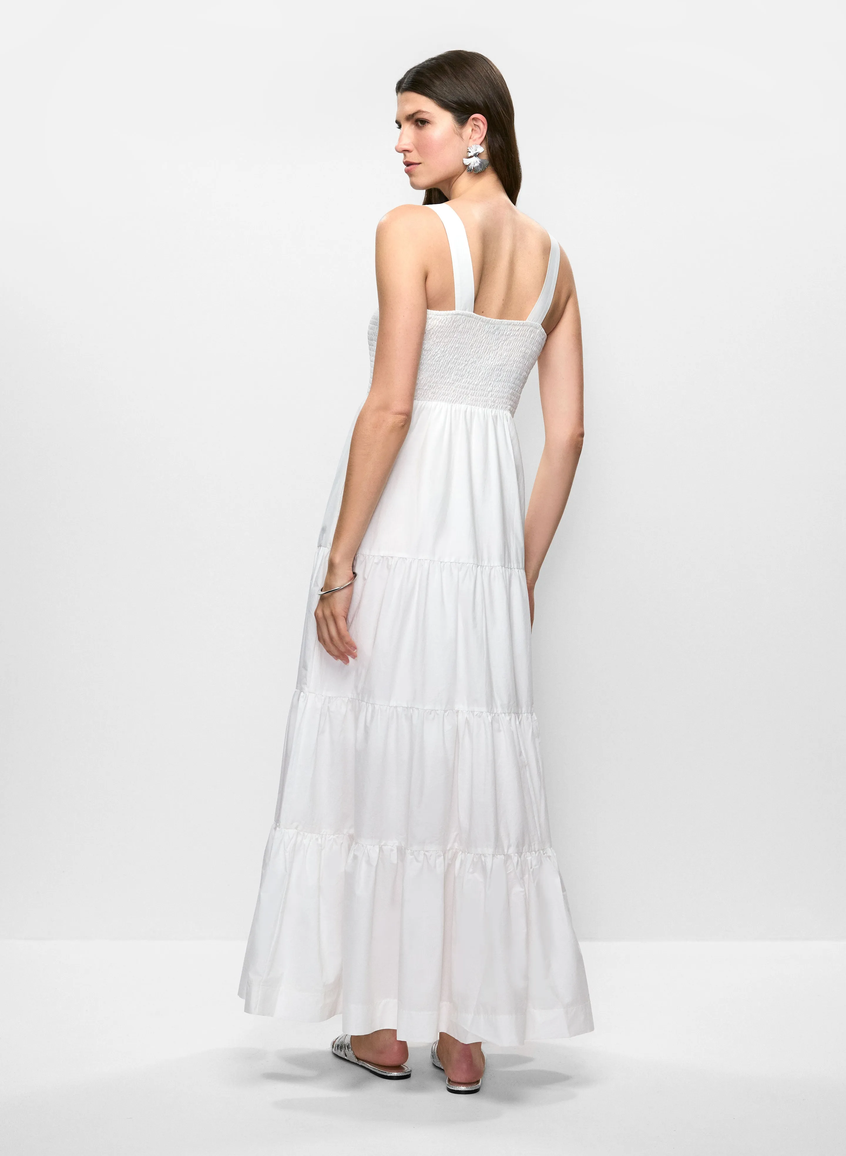 Tiered Cotton Maxi Dress sold by Melanie Lyne product image thumbnail 4