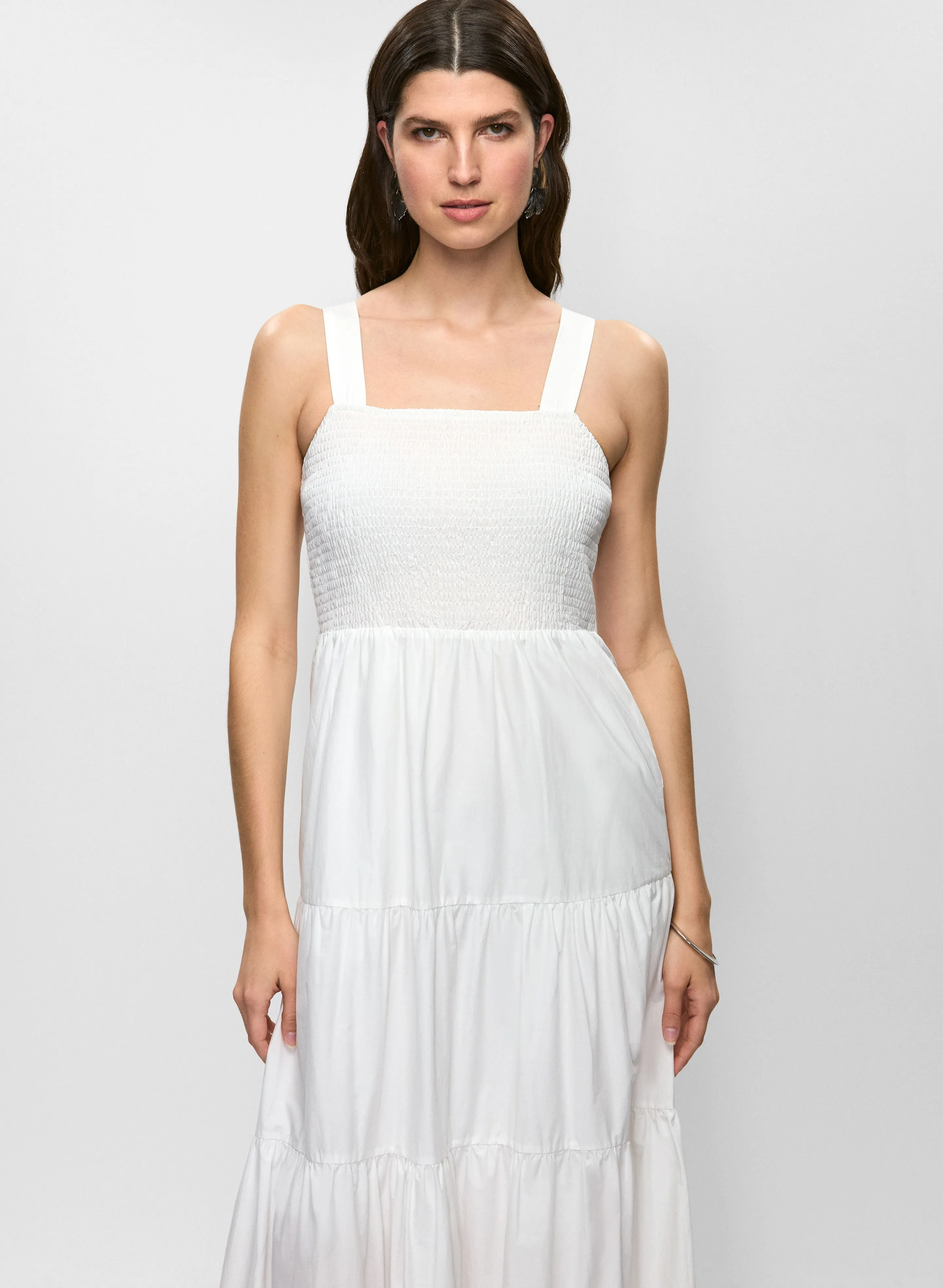 Tiered Cotton Maxi Dress sold by Melanie Lyne product image thumbnail 5