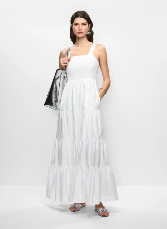 Tiered Cotton Maxi Dress sold by Melanie Lyne