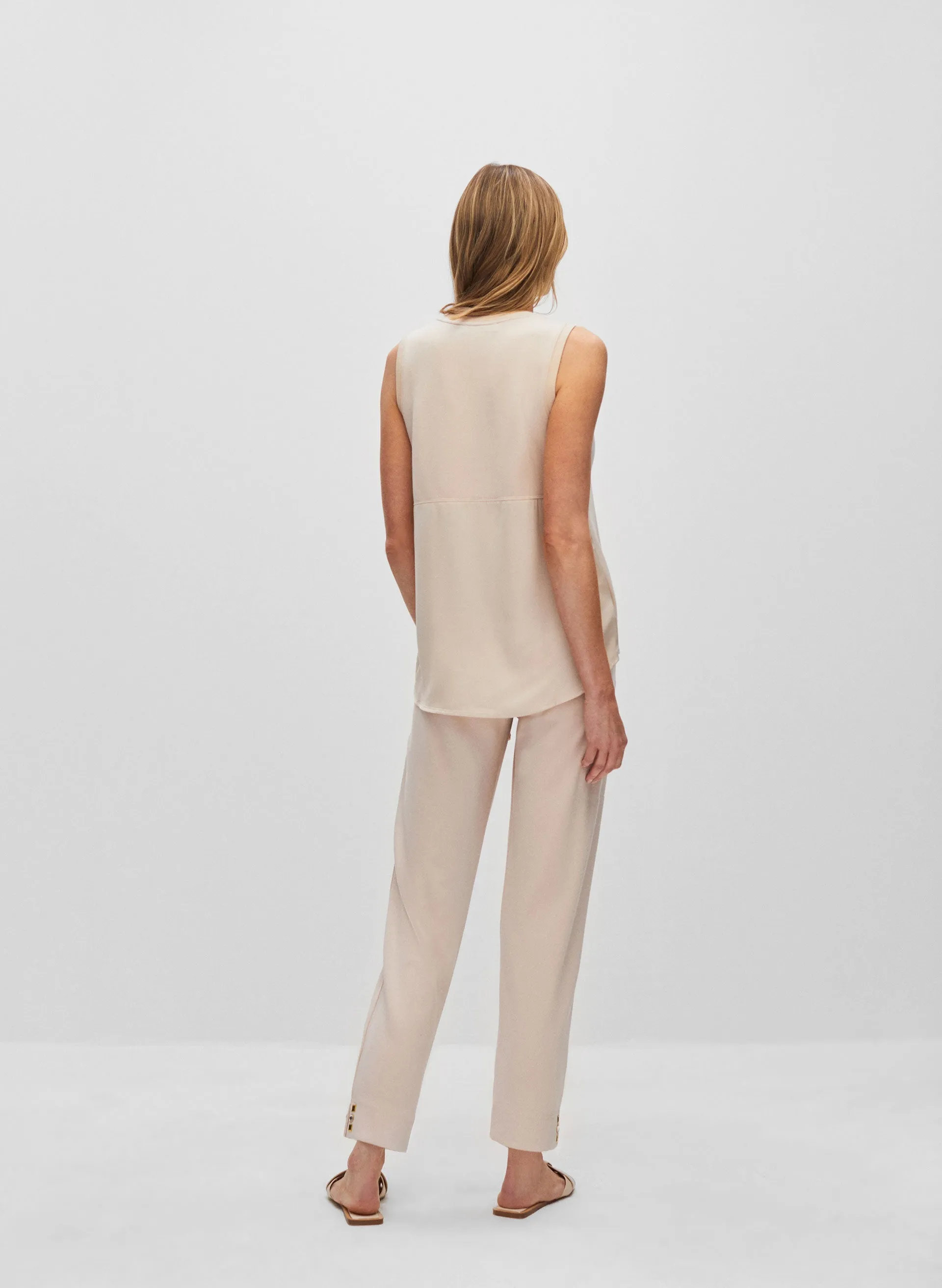 Stud Detail Satin Top sold by Melanie Lyne product image thumbnail 3