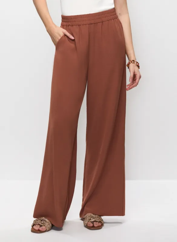 Wide Leg Pull-On Pants sold by Melanie Lyne