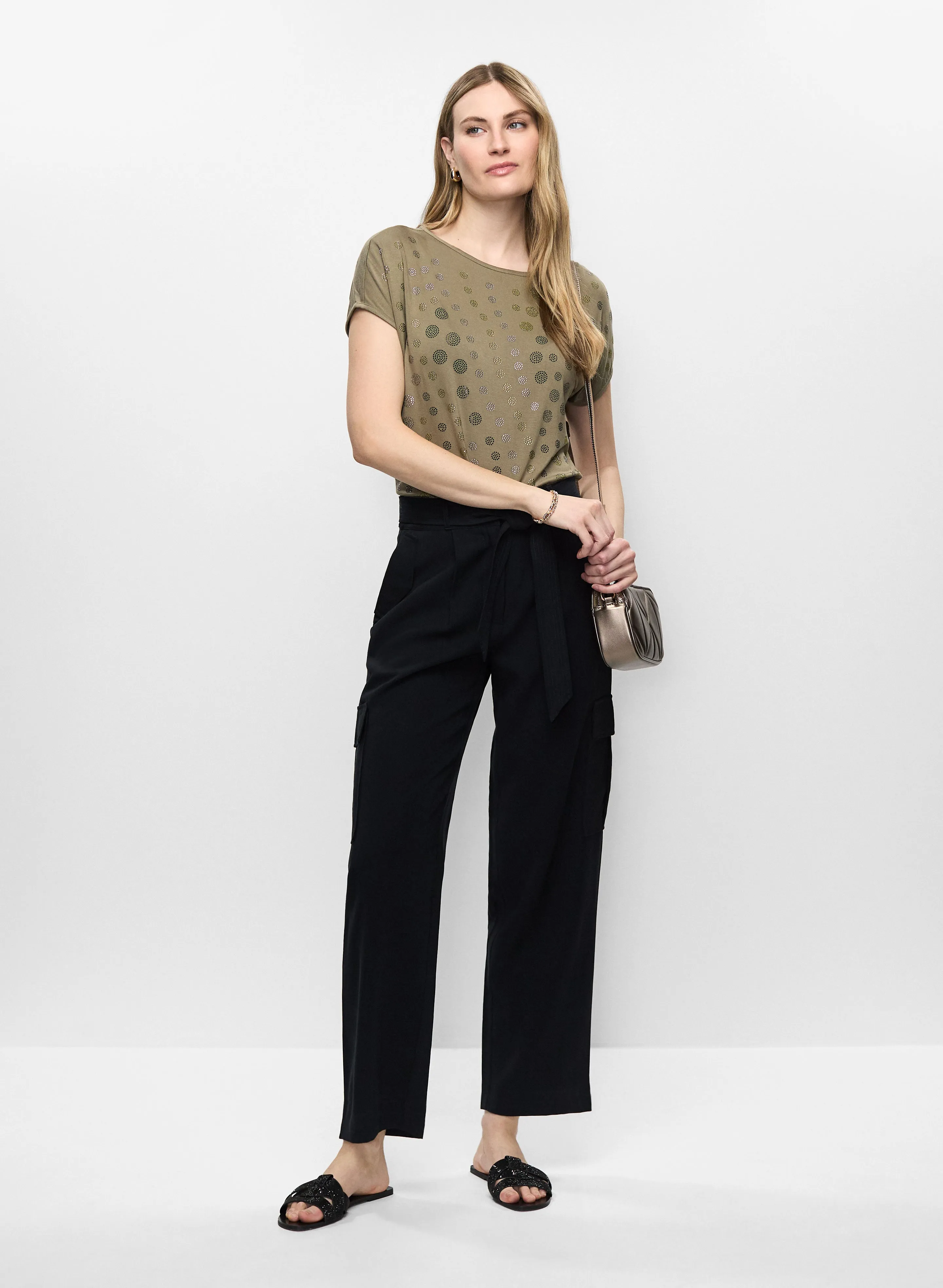 Polka Dot T-Shirt sold by Melanie Lyne product image thumbnail 3