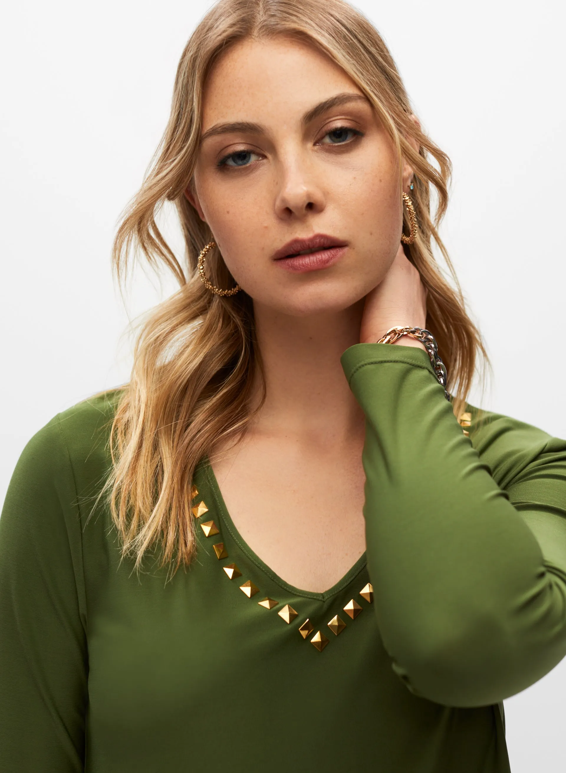 Stud Detail Tunic sold by Melanie Lyne product image thumbnail 2