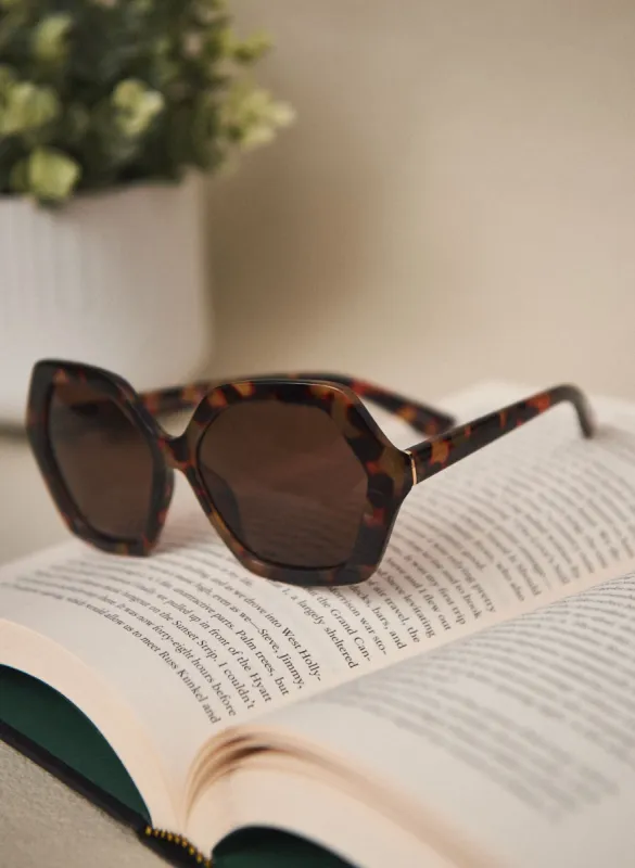 Hexagonal-Shaped Sunglasses sold by Melanie Lyne