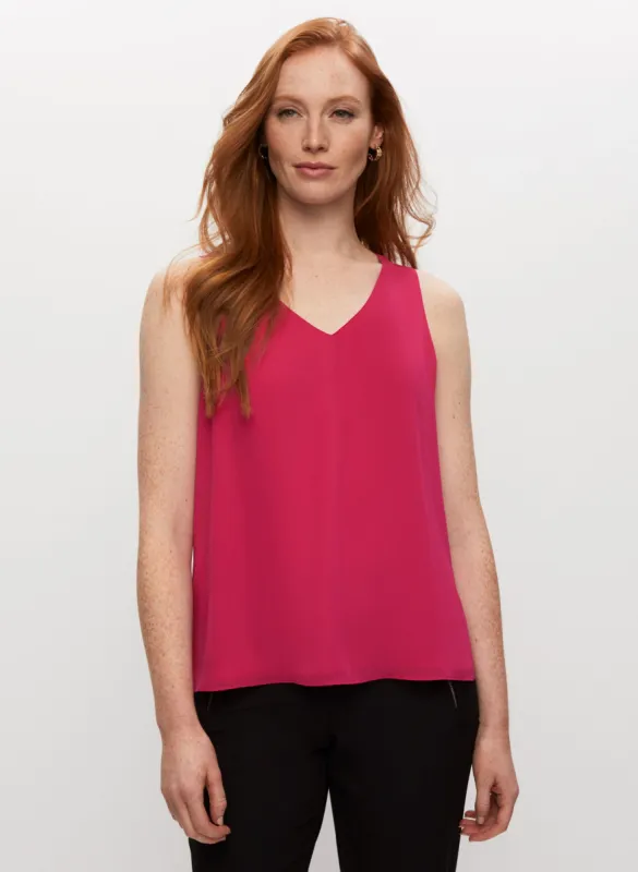 Sleeveless V-Neck Blouse sold by Melanie Lyne