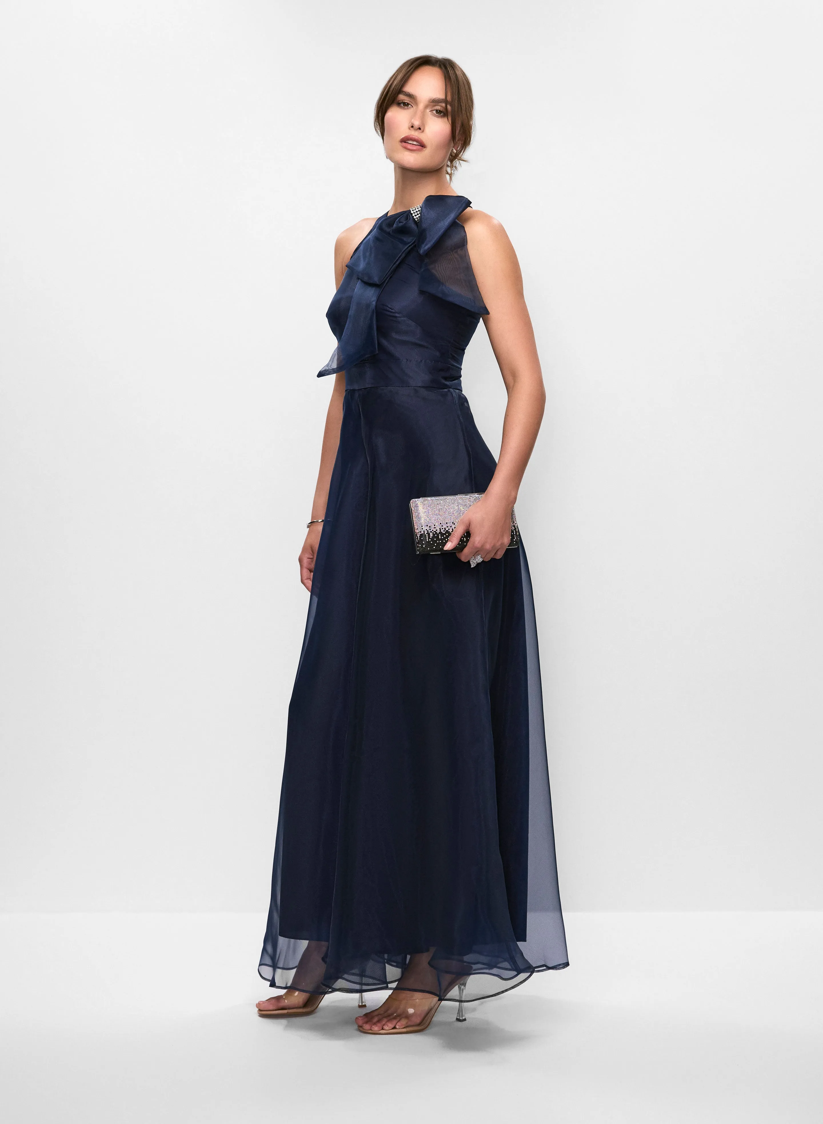 Organza Wide Leg Jumpsuit sold by Melanie Lyne product image thumbnail 2