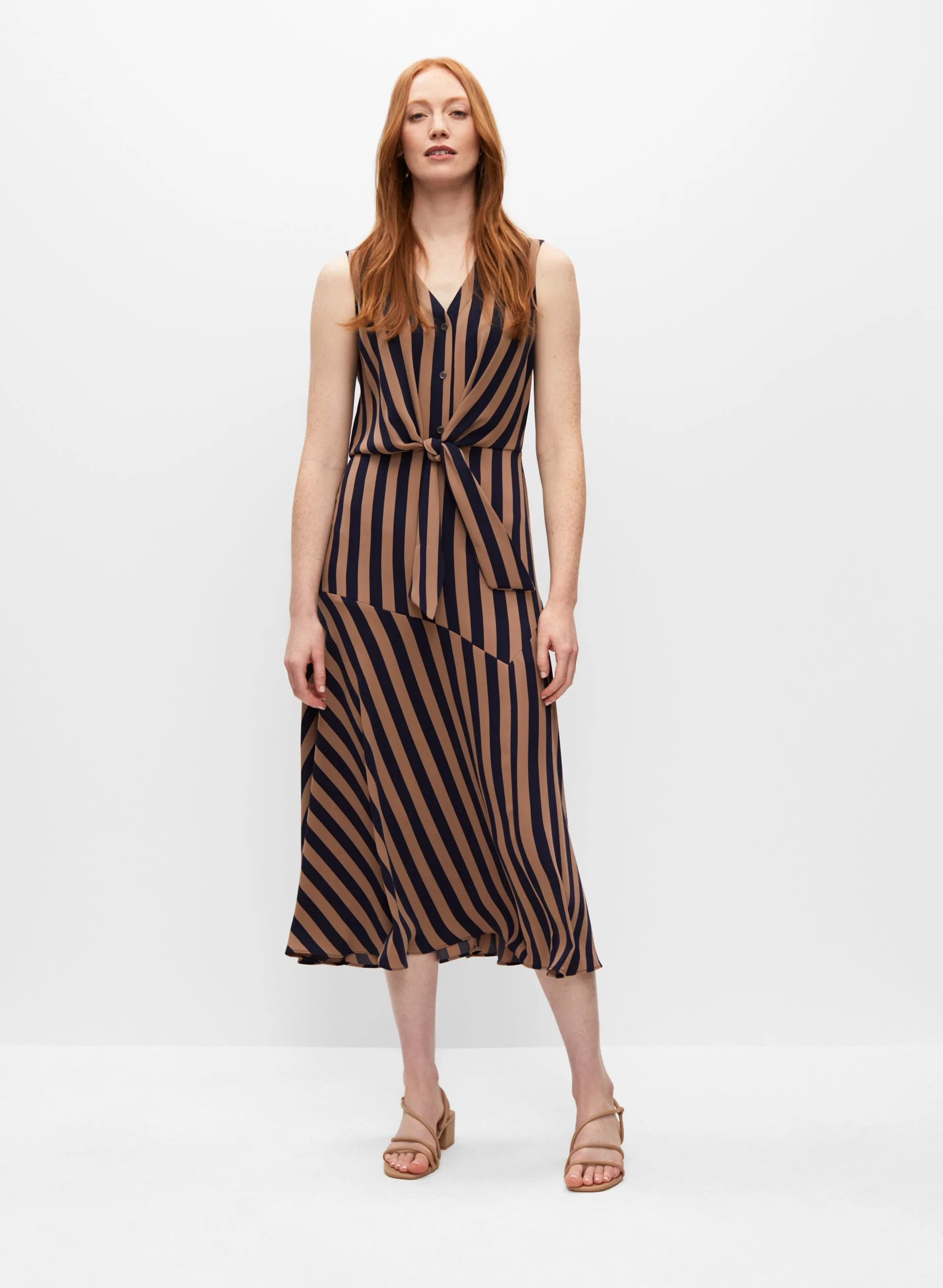 Joseph Ribkoff - Striped Shirt Dress sold by Melanie Lyne