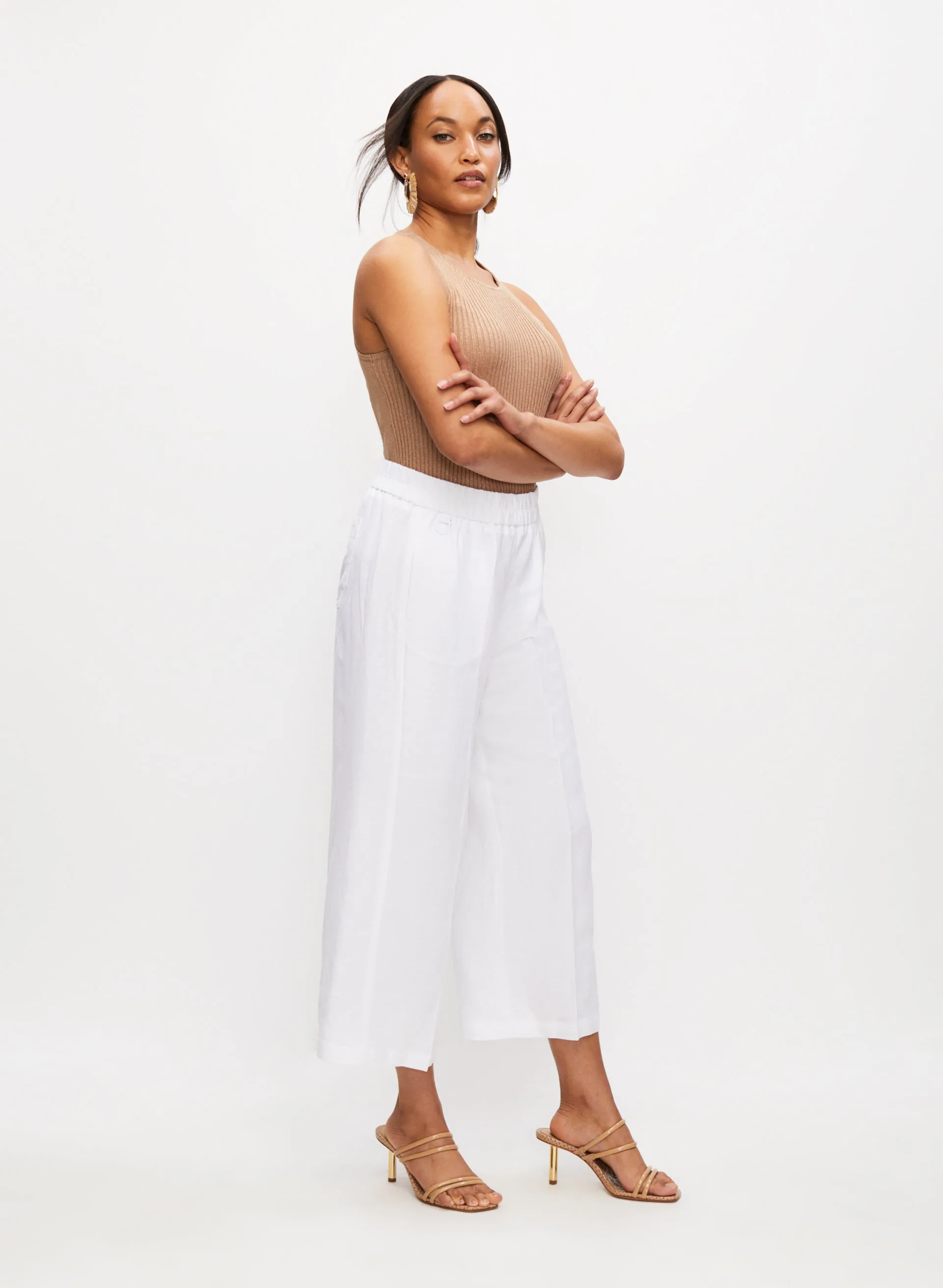 Pull-On Culotte Pants sold by Melanie Lyne product image thumbnail 5