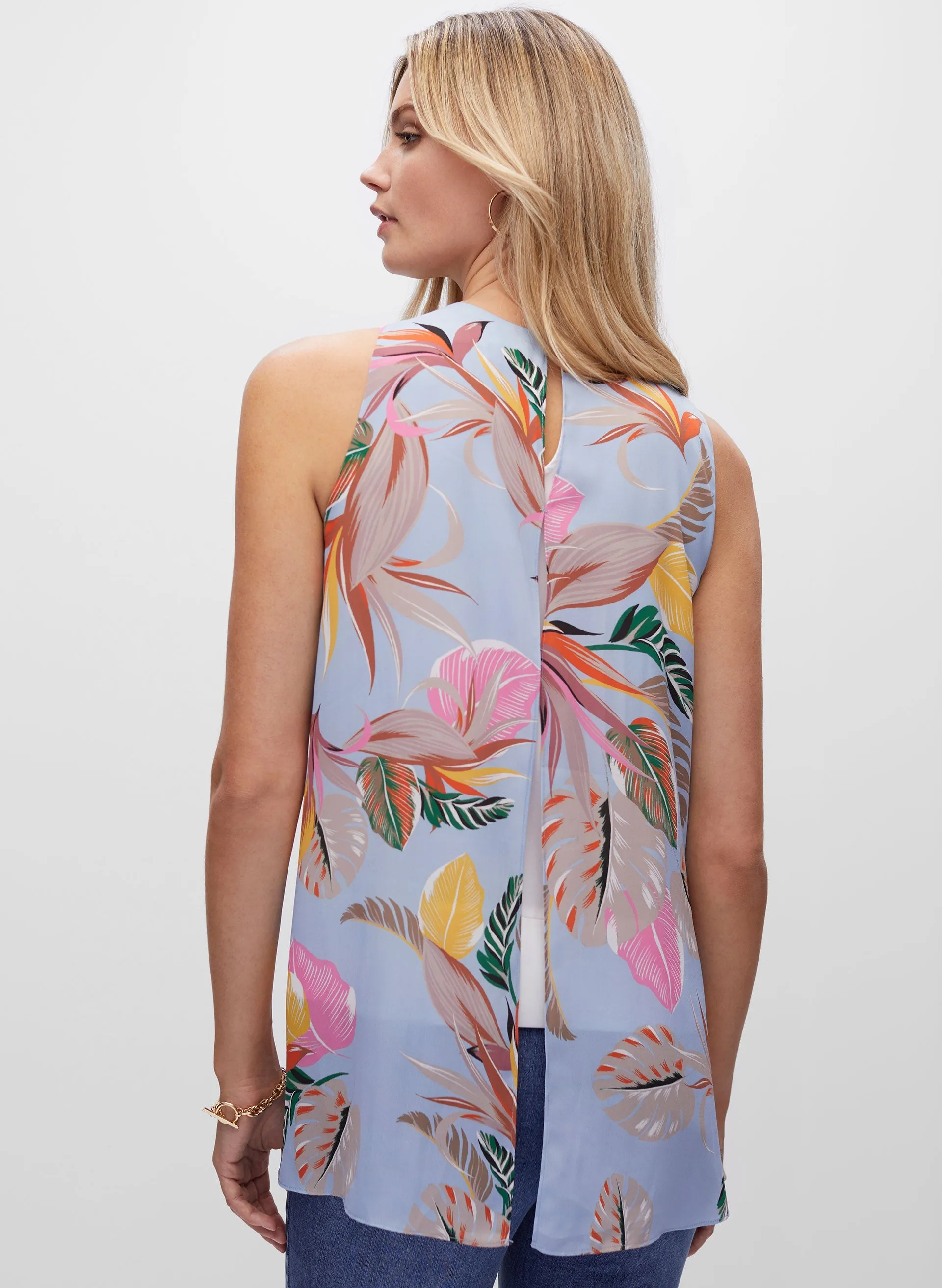 Palm Leaf Print Top sold by Melanie Lyne product image thumbnail 4