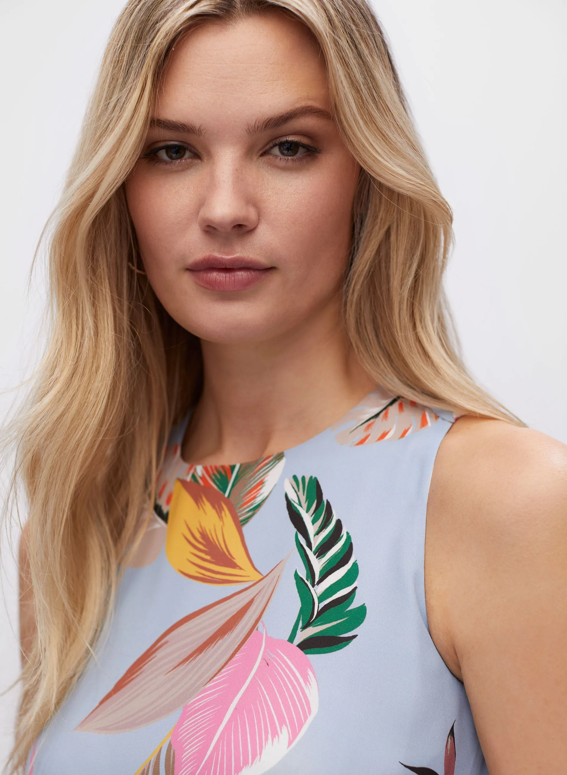 Palm Leaf Print Top sold by Melanie Lyne product image thumbnail 3