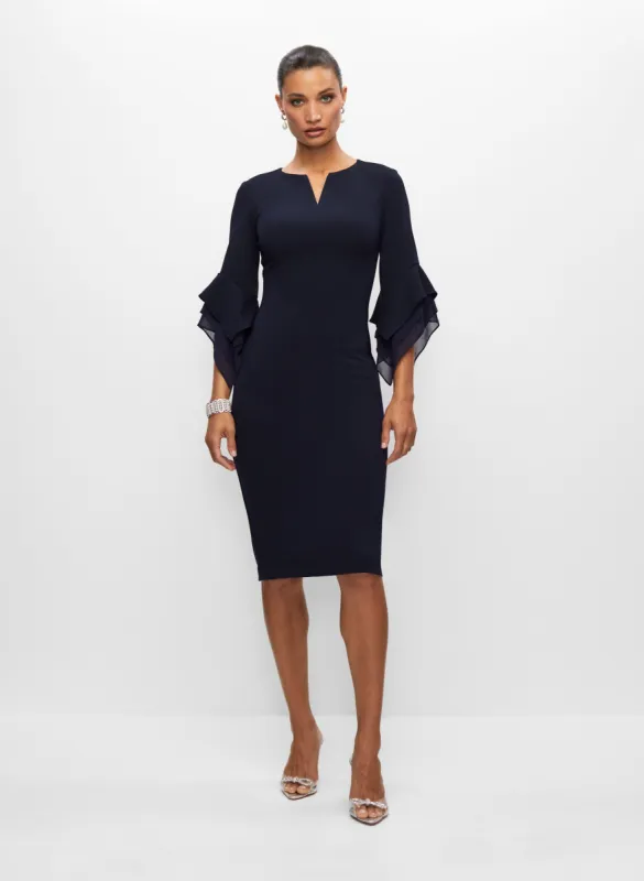 Joseph Ribkoff - 3/4 Sleeve Dress made by Melanie Lyne