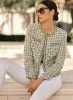 Button Detail Bouclé Jacket sold by Melanie Lyne