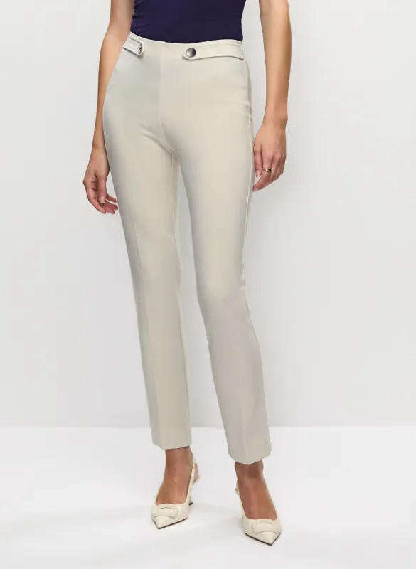 Joseph Ribkoff - Tab Detail Pull-On Pants sold by Melanie Lyne