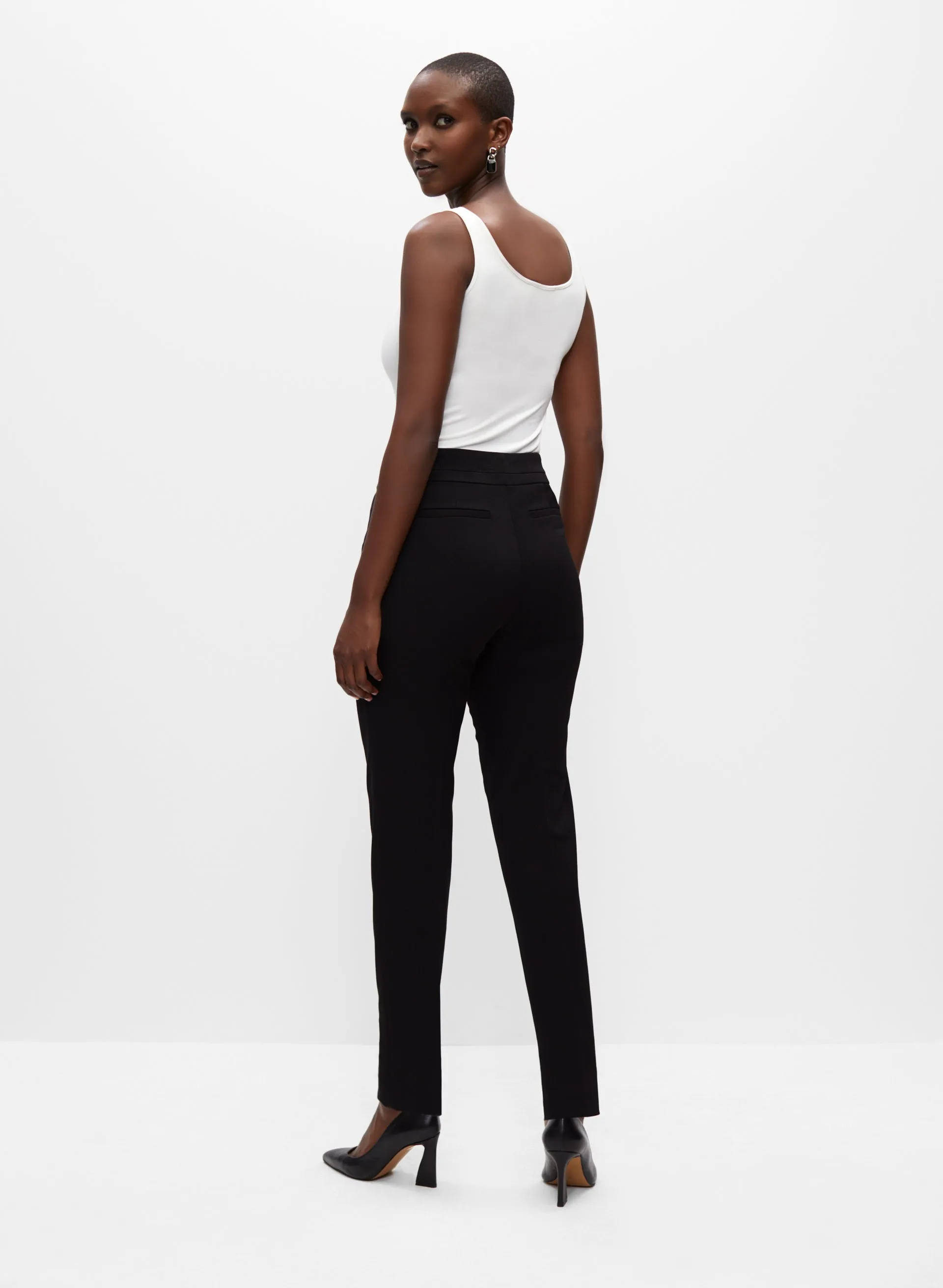 Amber Slit Hem Pants sold by Melanie Lyne product image thumbnail 2