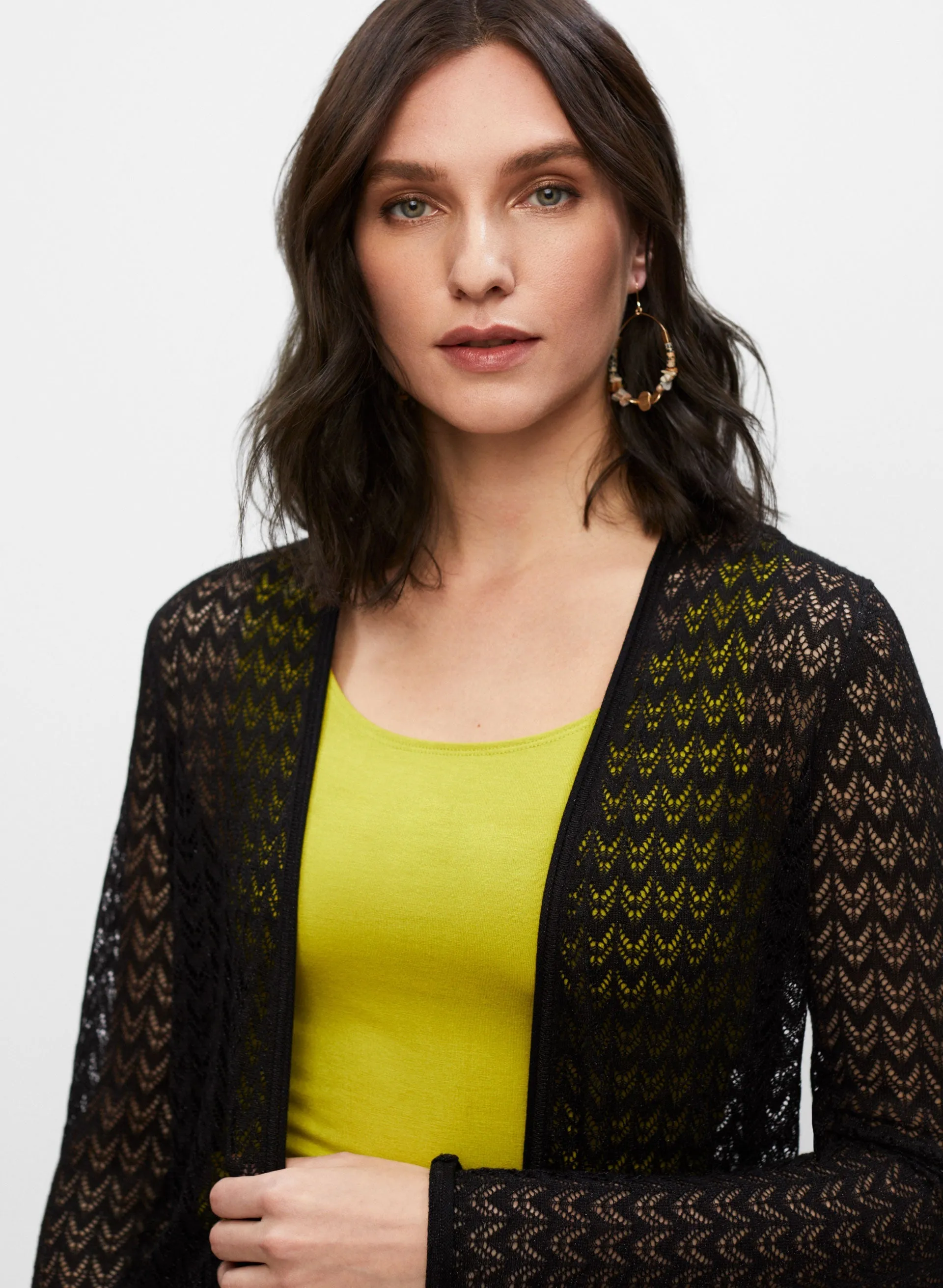 Open Front Cardigan Tunic sold by Melanie Lyne product image thumbnail 2