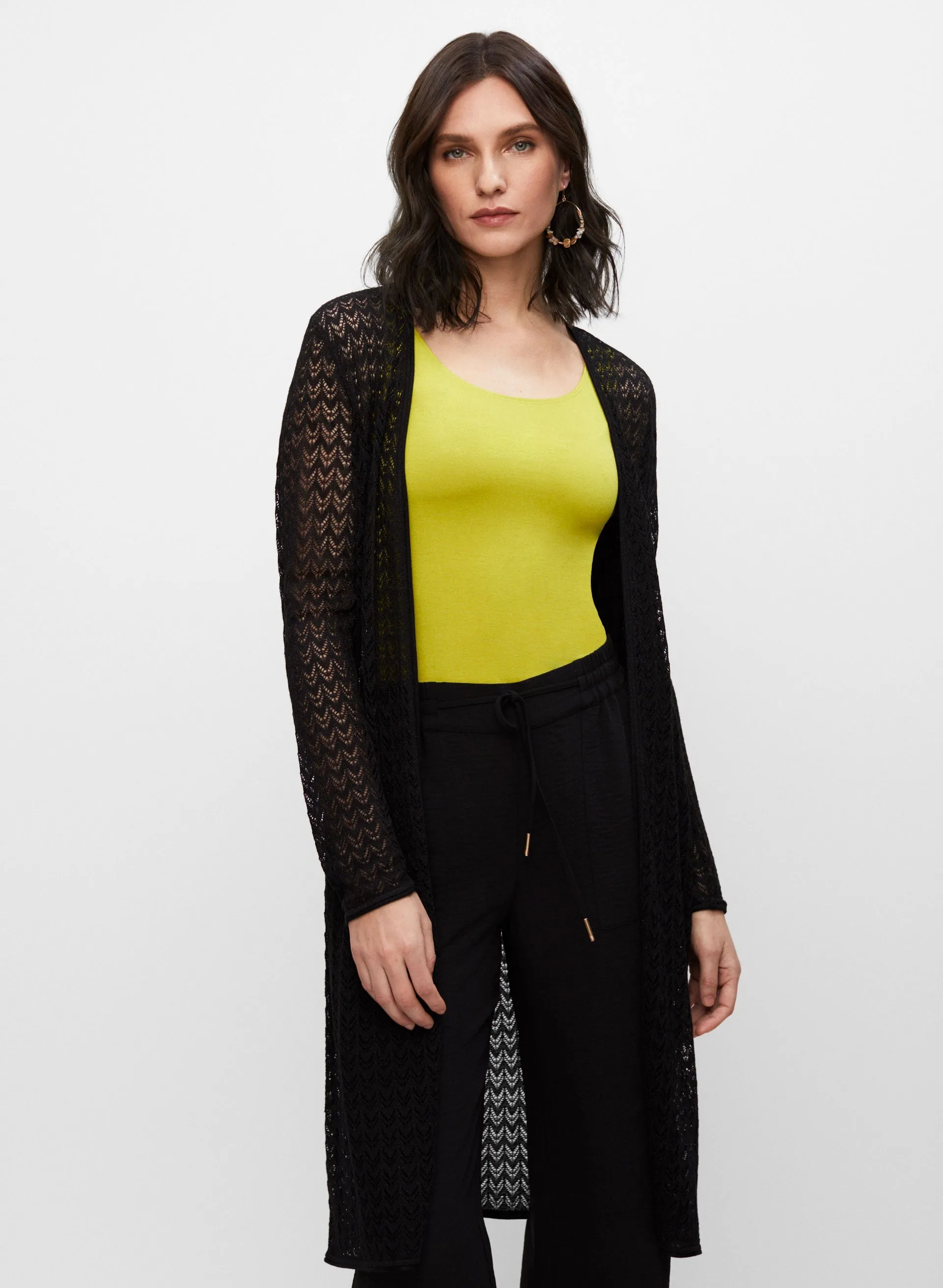 Open Front Cardigan Tunic sold by Melanie Lyne