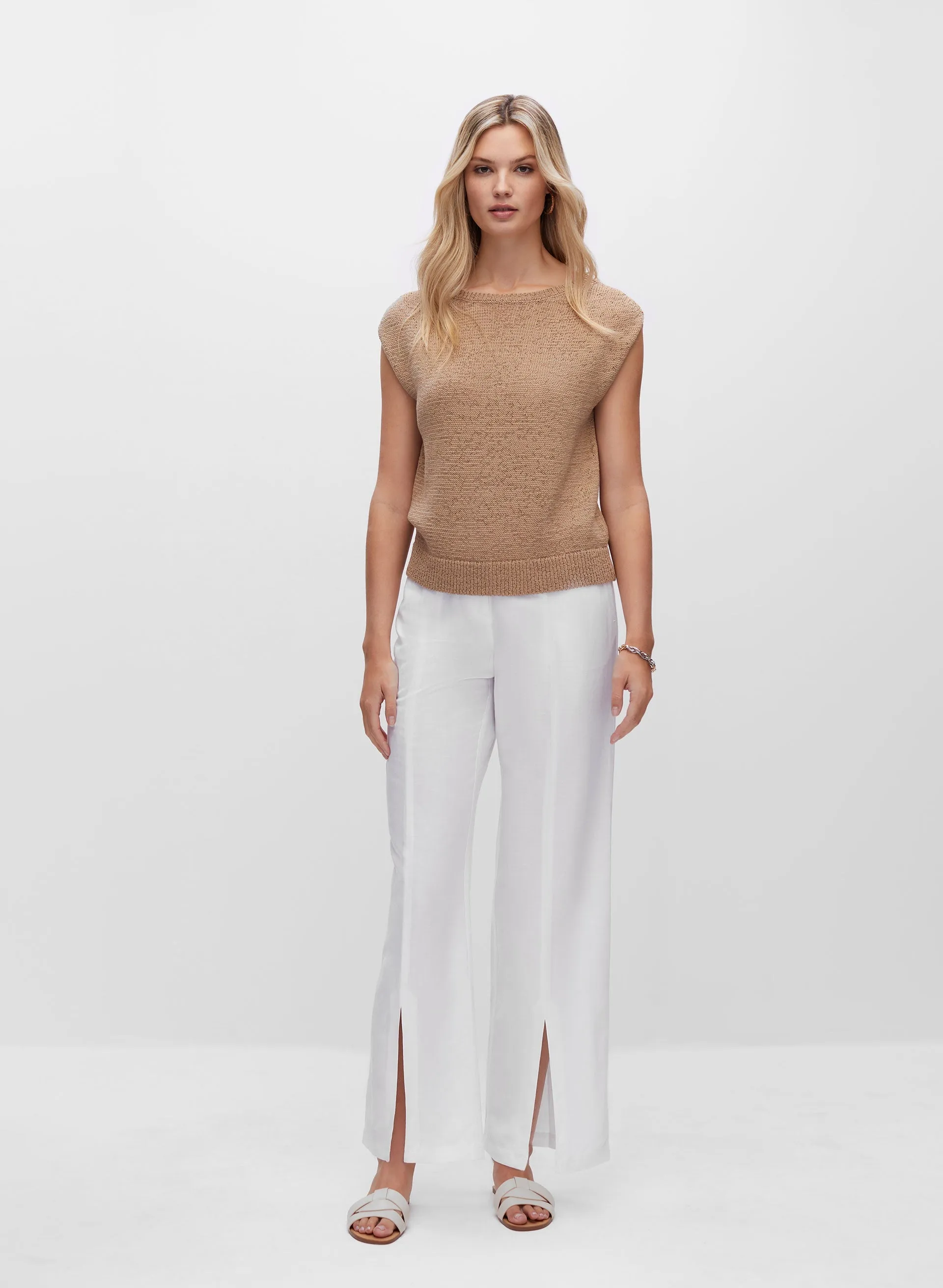 Drop Shoulder Knit Top sold by Melanie Lyne product image thumbnail 2