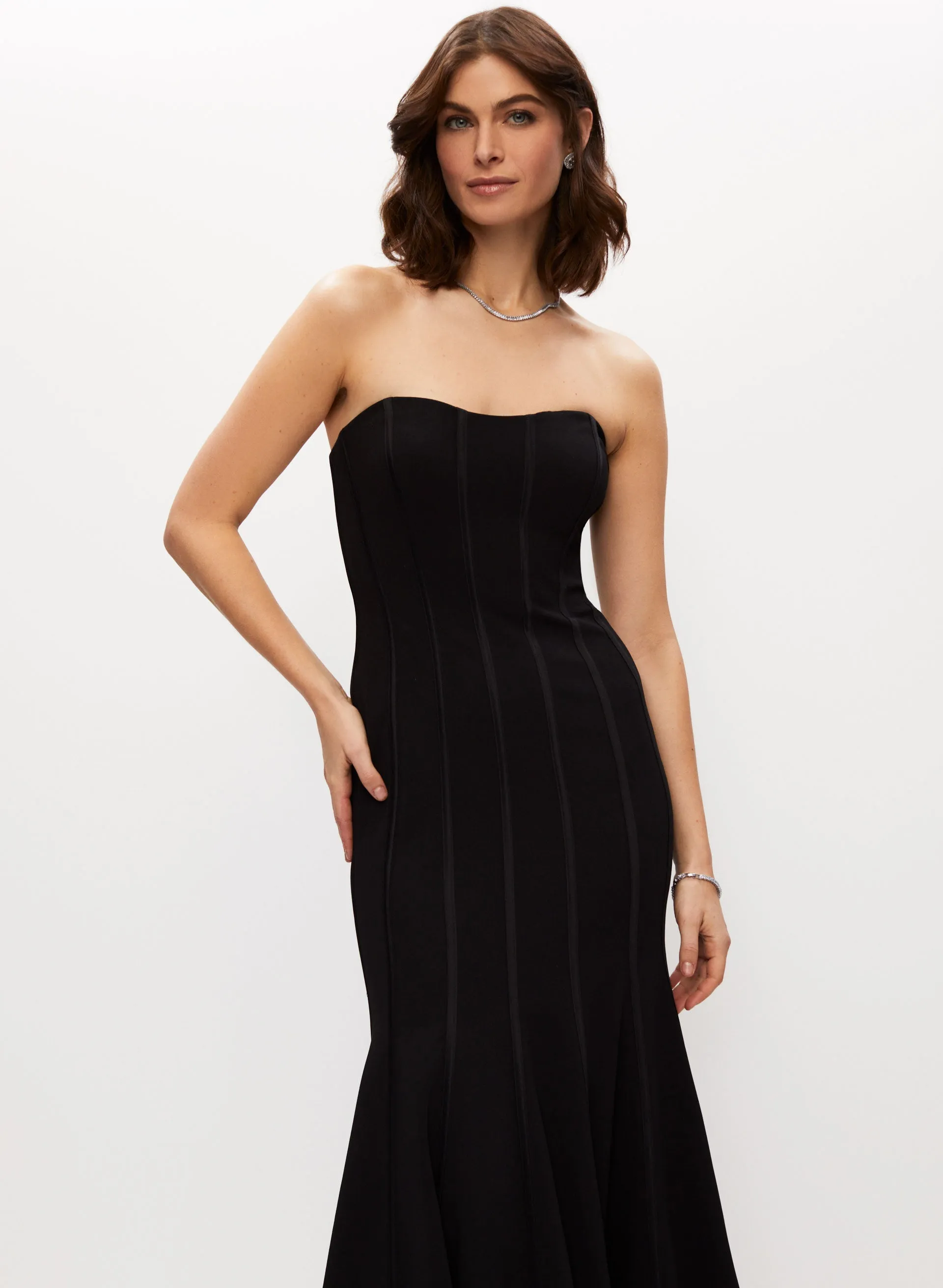 BA Nites - Strapless Mermaid Corset Dress sold by Melanie Lyne product image thumbnail 3