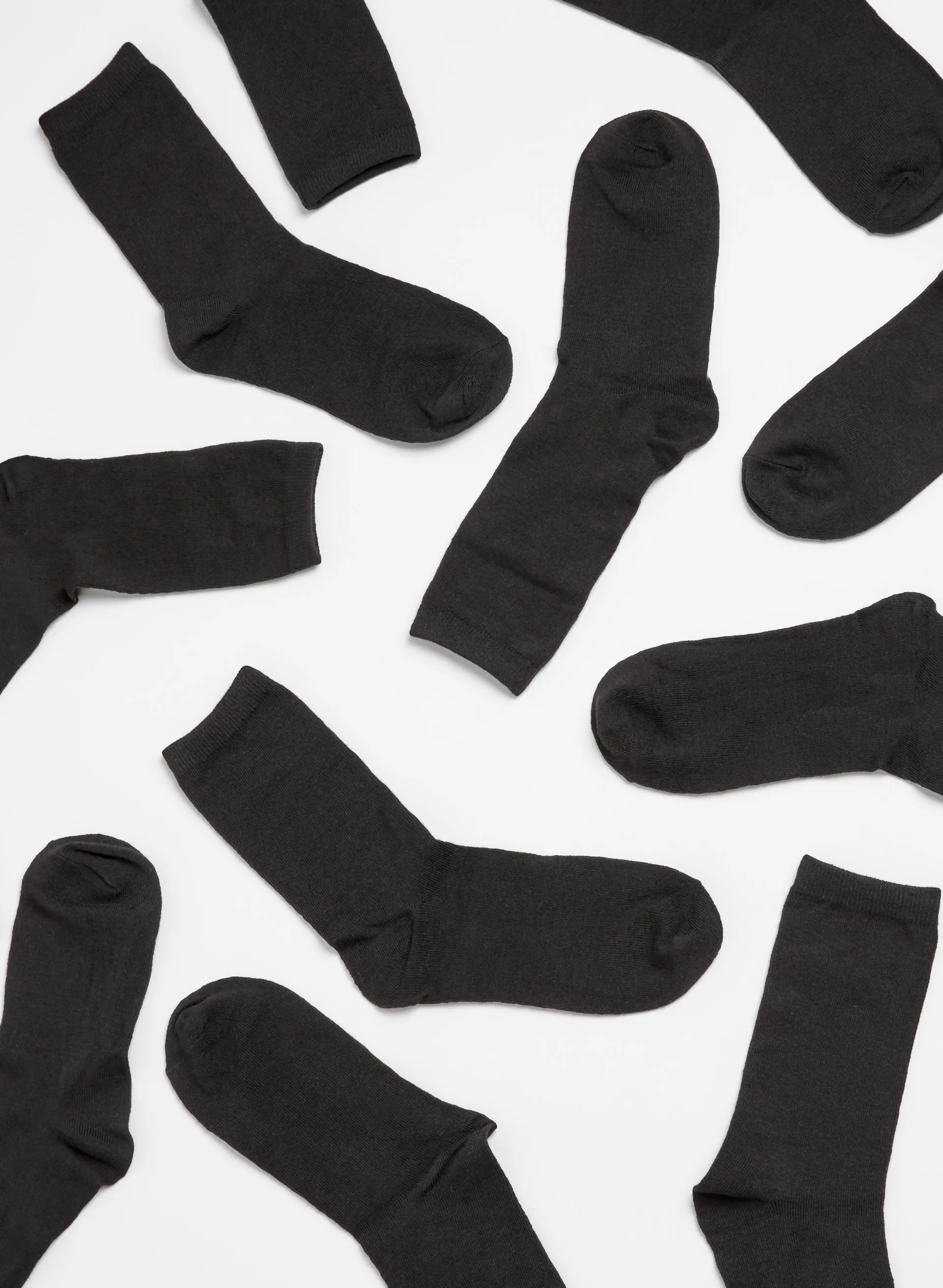 Solid Crew Socks 6-Pack sold by Melanie Lyne product image thumbnail 4