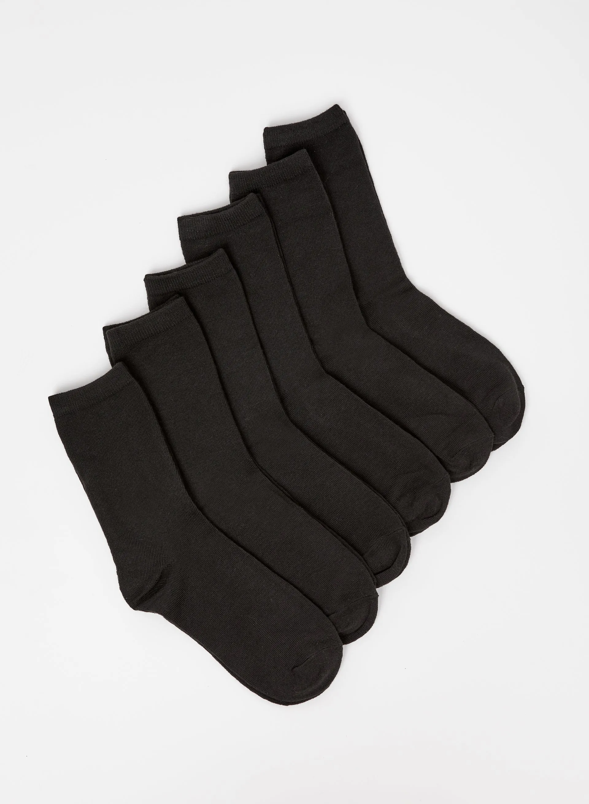 Solid Crew Socks 6-Pack sold by Melanie Lyne