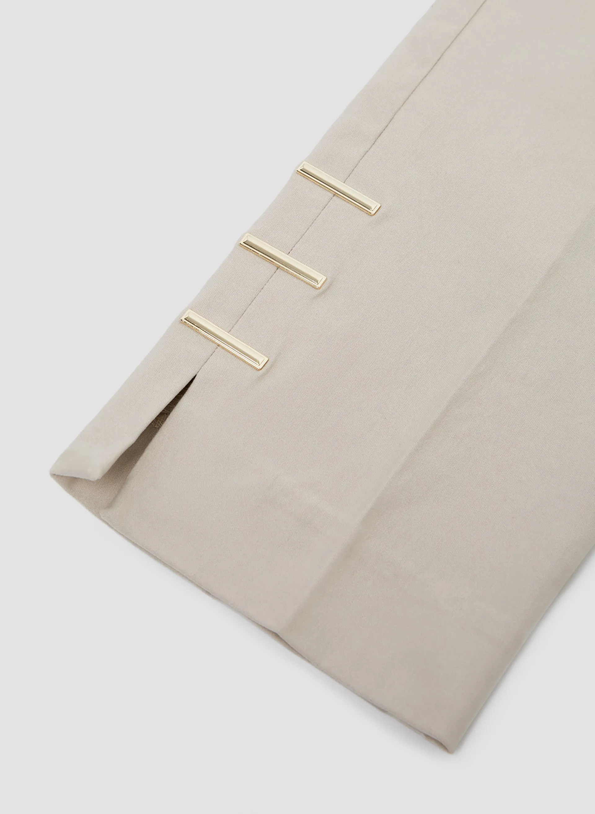 Slit Detail Pull-On Pants sold by Melanie Lyne product image thumbnail 5