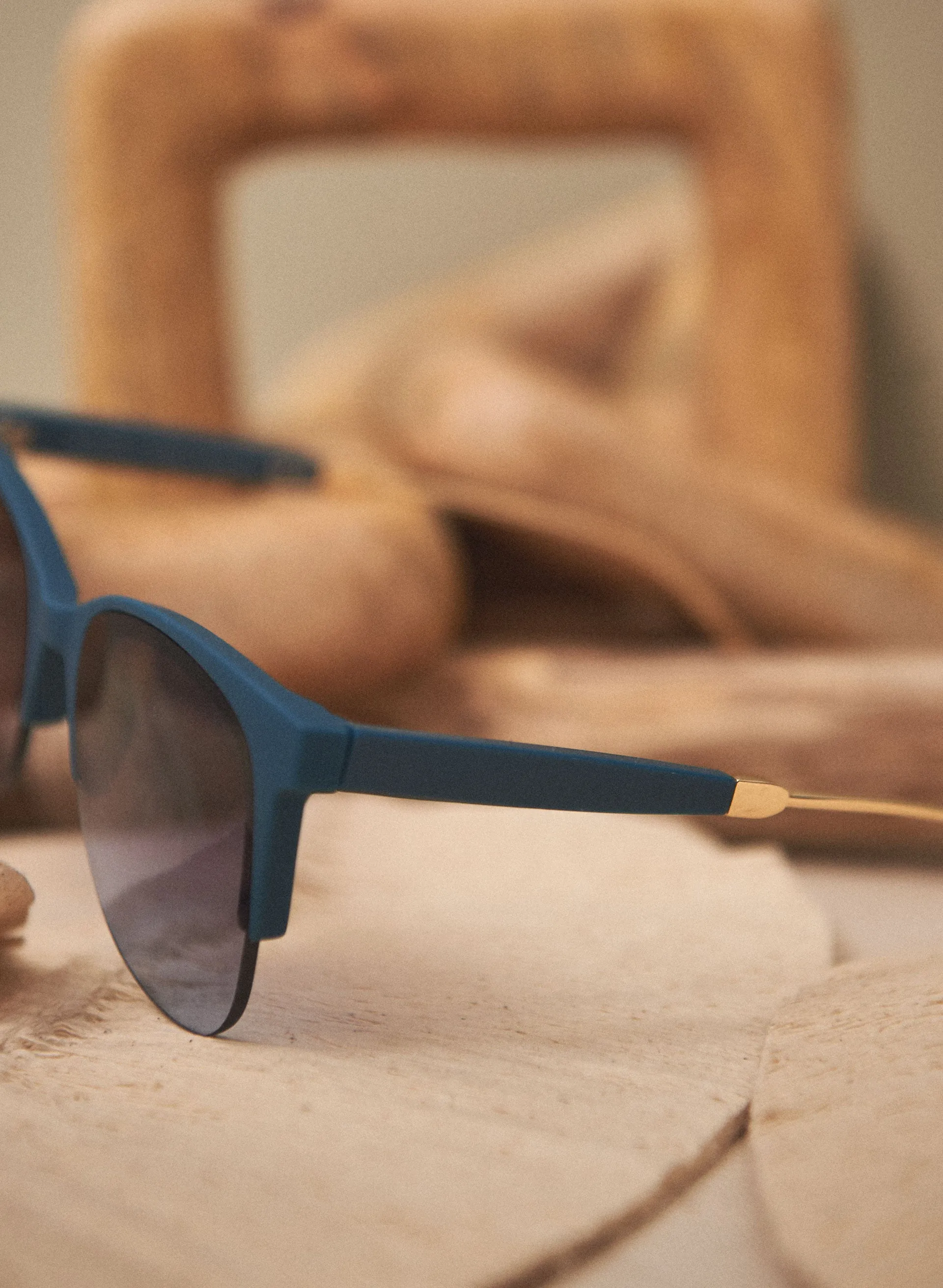 Clubmaster-Style Sunglasses sold by Melanie Lyne product image thumbnail 2