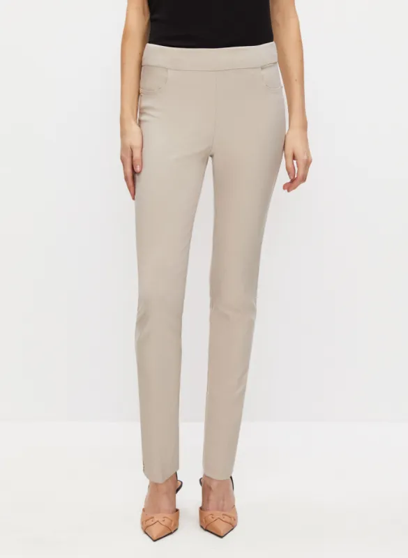 Slit Detail Pull-On Pants sold by Melanie Lyne