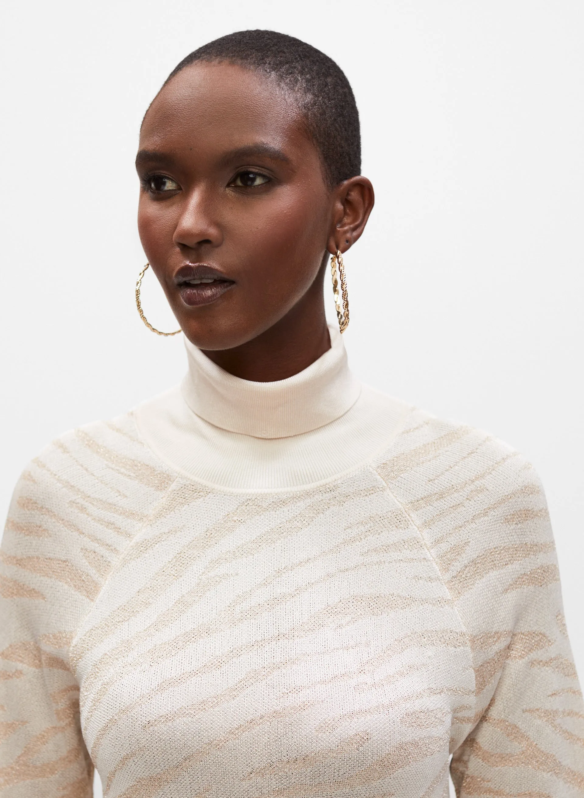 Glitter Zebra Motif Sweater sold by Melanie Lyne product image thumbnail 2