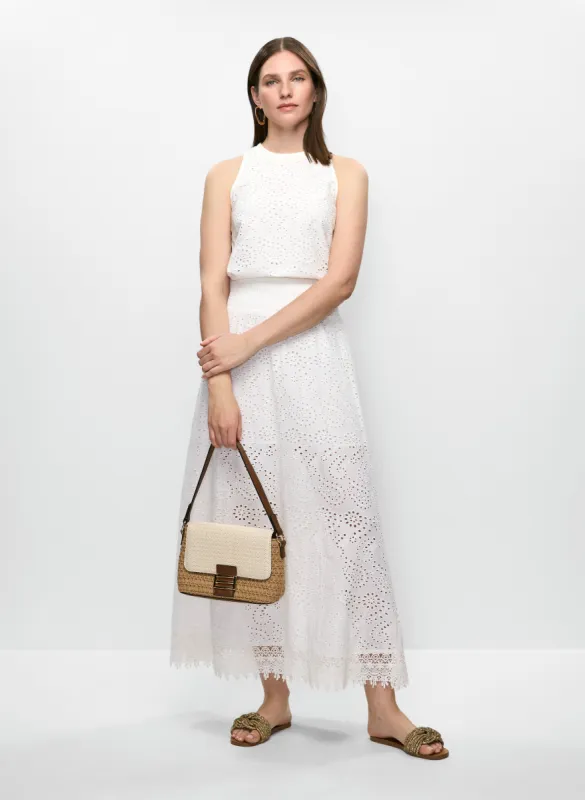 Eyelet Blouse & Eyelet Maxi Skirt sold by Melanie Lyne