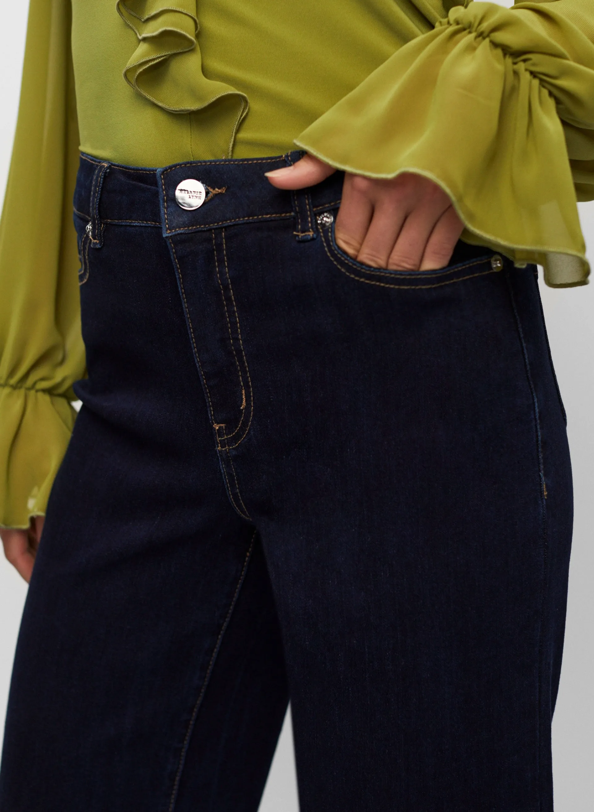 Wide Leg Culotte Jeans sold by Melanie Lyne product image thumbnail 5